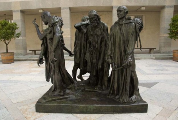 The Burghers of Calais by Auguste Rodin